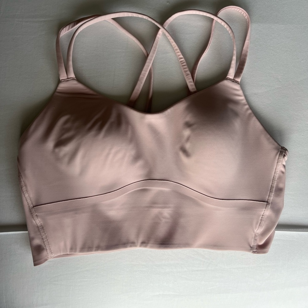 Strawberry milkshake like a cloud long line bra